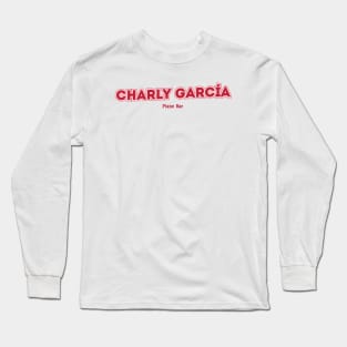 Charly García Long Sleeve T-Shirt